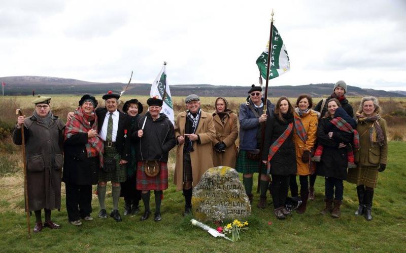 Clan Maclean Culloden 270th anniversary April 2016