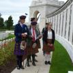 Clan Hay and Clay Montgomery at Tyne Cot Cemetery