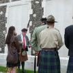 Clan Hay and Clan MacLaren at Tyne Cot Cemetery 30 August 2014