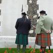 Clans Maclean and Clan Hay at Tyne Cot Cemetery Ypres Belgium