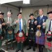 Clan Maclean Association France at the Franco-Scottish festival Aubigny-sur-Nere